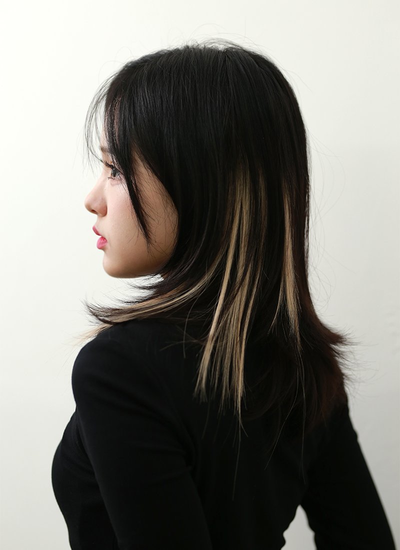 Clip-In Hair Streaks - 100% Natural Hair