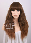 Long Curly Brown Fashion Wig CM103