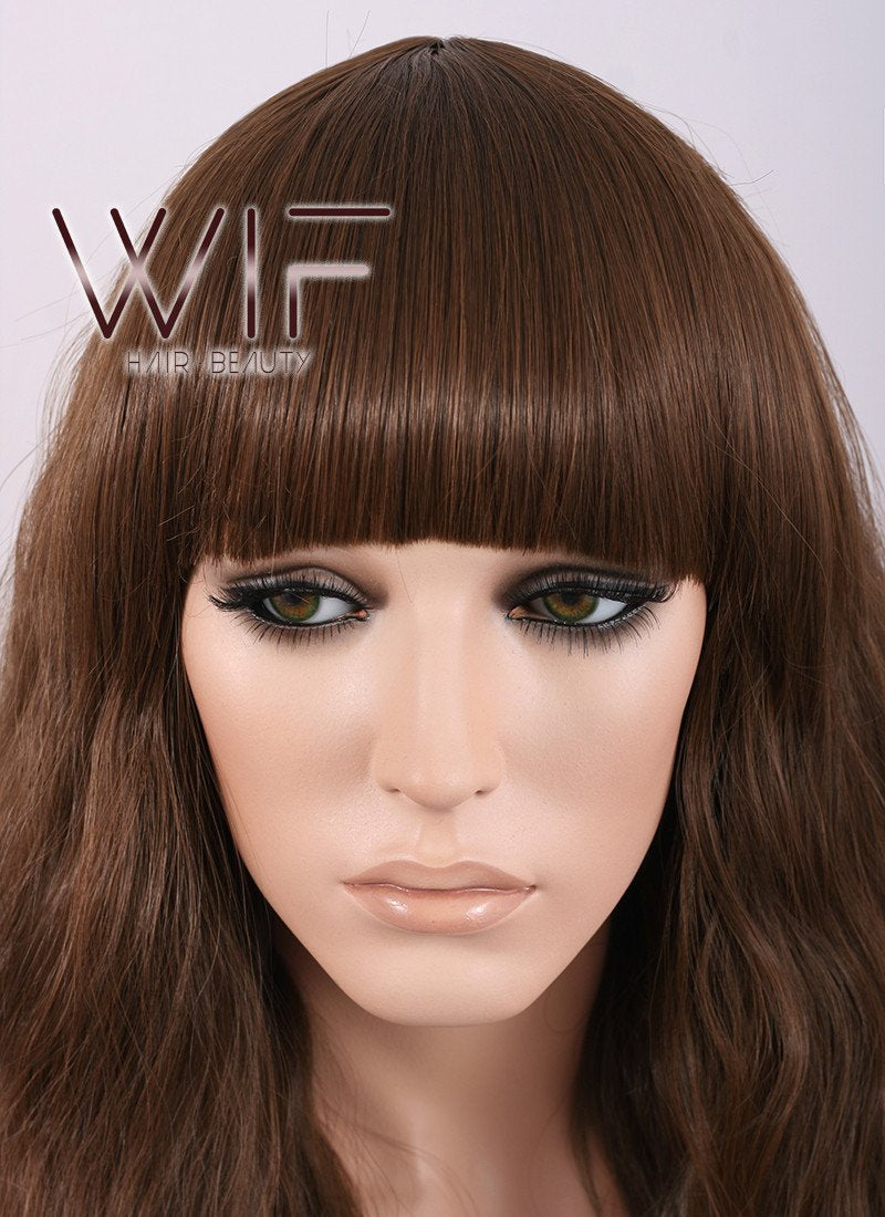Long Curly Brown Fashion Wig CM103