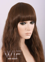 Long Curly Brown Fashion Wig CM103