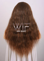 Long Curly Brown Fashion Wig CM103