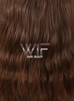 Long Curly Brown Fashion Wig CM103