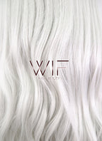31" Wavy Grey Synthetic Wig CM145