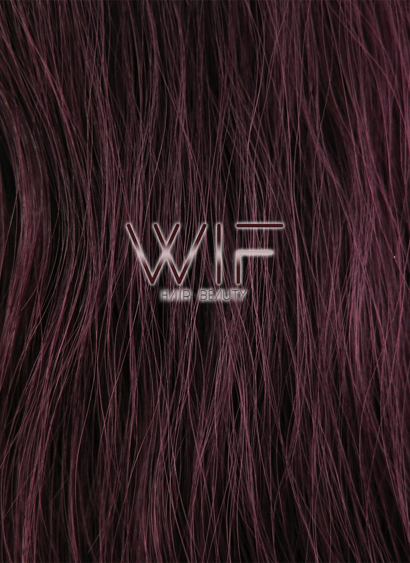 31" Wavy Reddish Brown Synthetic Wig CM140