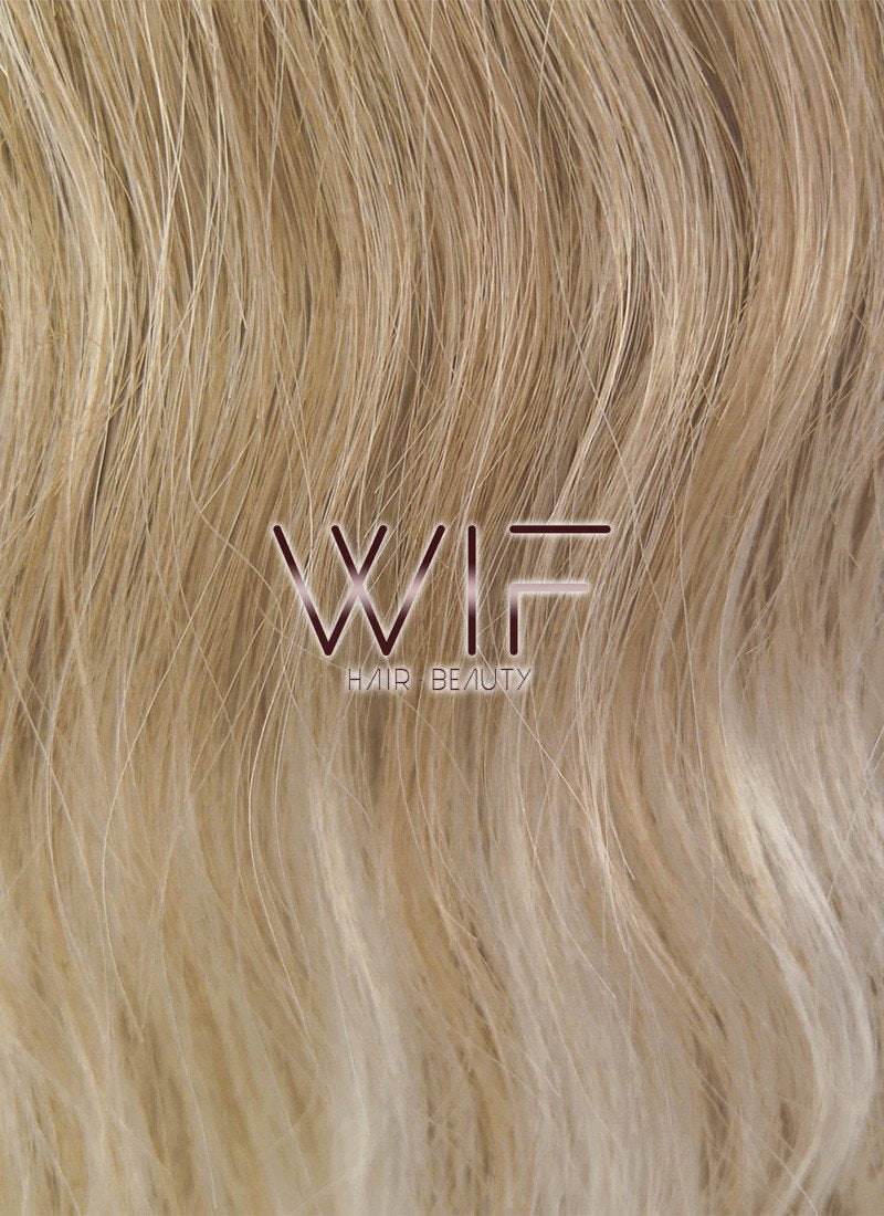 28" Long Curly Brown Mixed Blonde Fashion Synthetic Hair Wig CM204