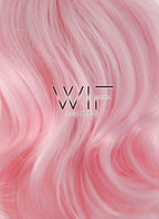 10" Short Curly Pink Fashion Synthetic Hair Wig CM206