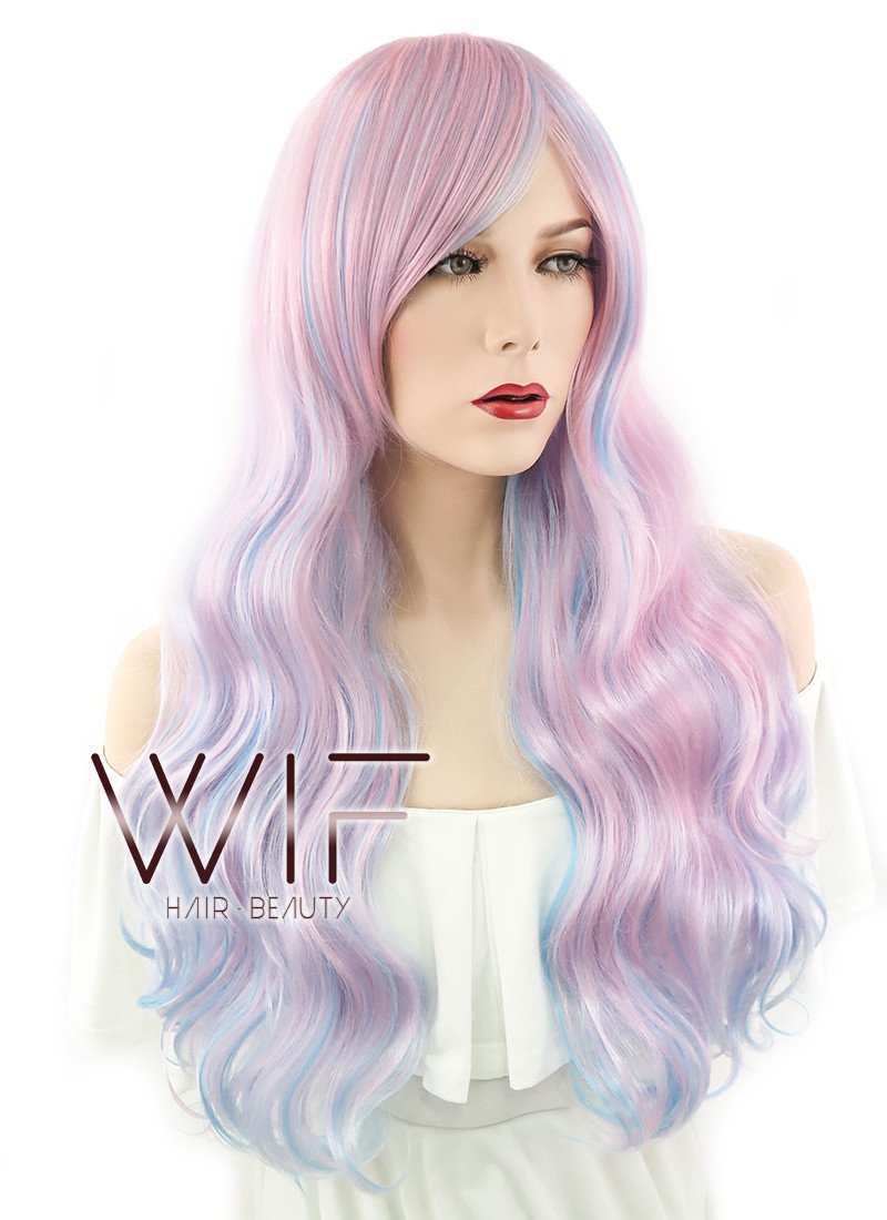 12" Short Layered White Fashion Synthetic Hair Wig CM208