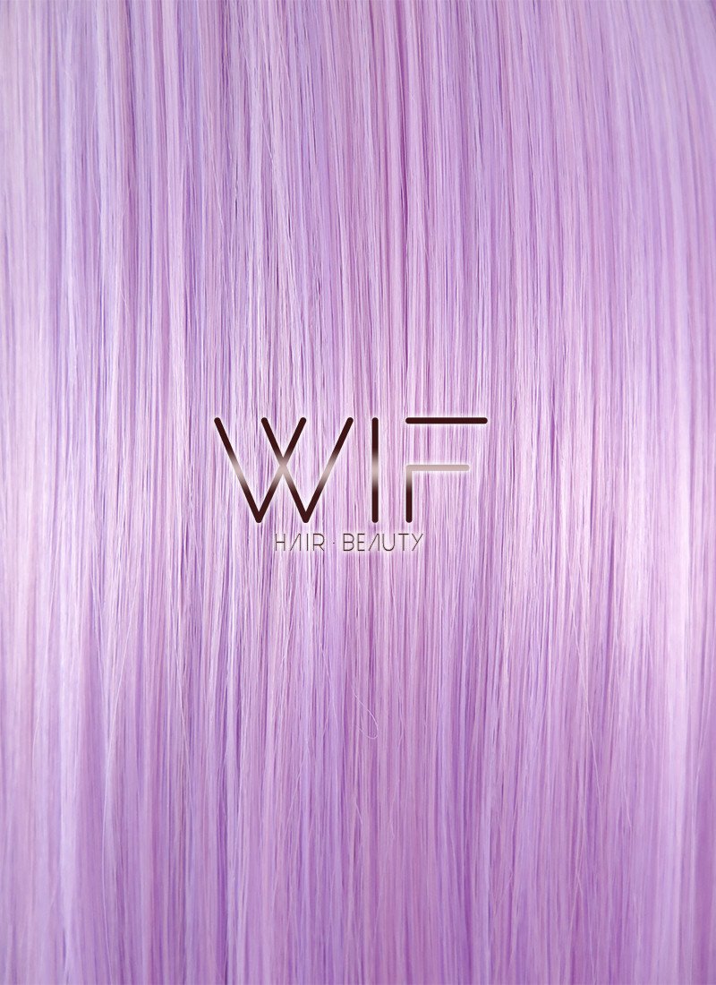 24" Straight Two Tone Purple Synthetic Wig CM215