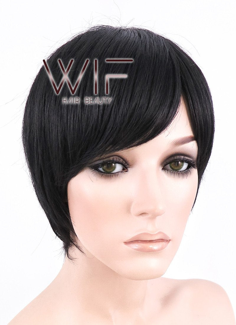 Synthetic Black Wig 