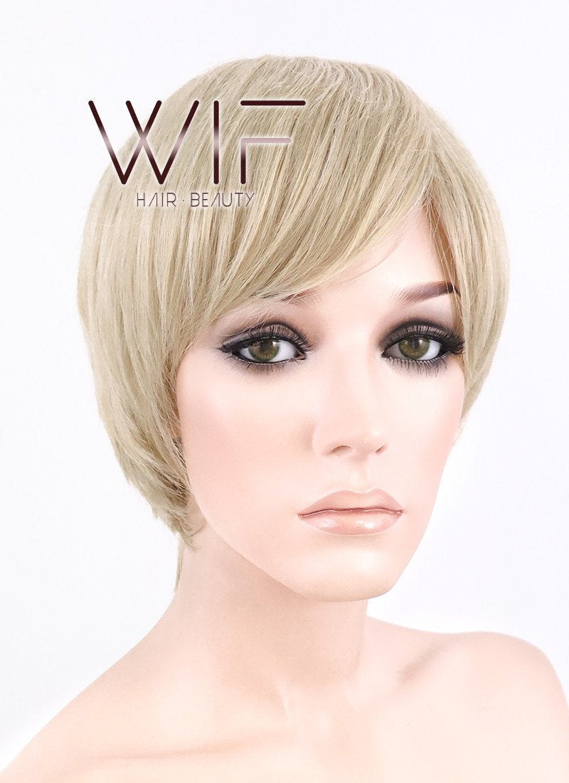10" Straight Blonde Synthetic Wig FB14