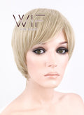 10" Straight Blonde Synthetic Wig FB14