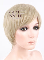 10" Straight Blonde Synthetic Wig FB14