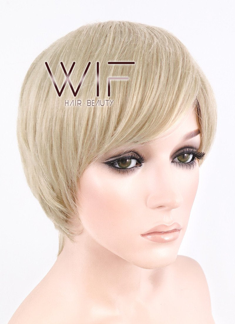 10" Straight Blonde Synthetic Wig FB14