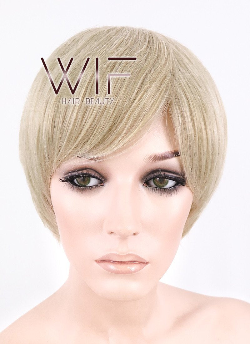 10" Straight Blonde Synthetic Wig FB14