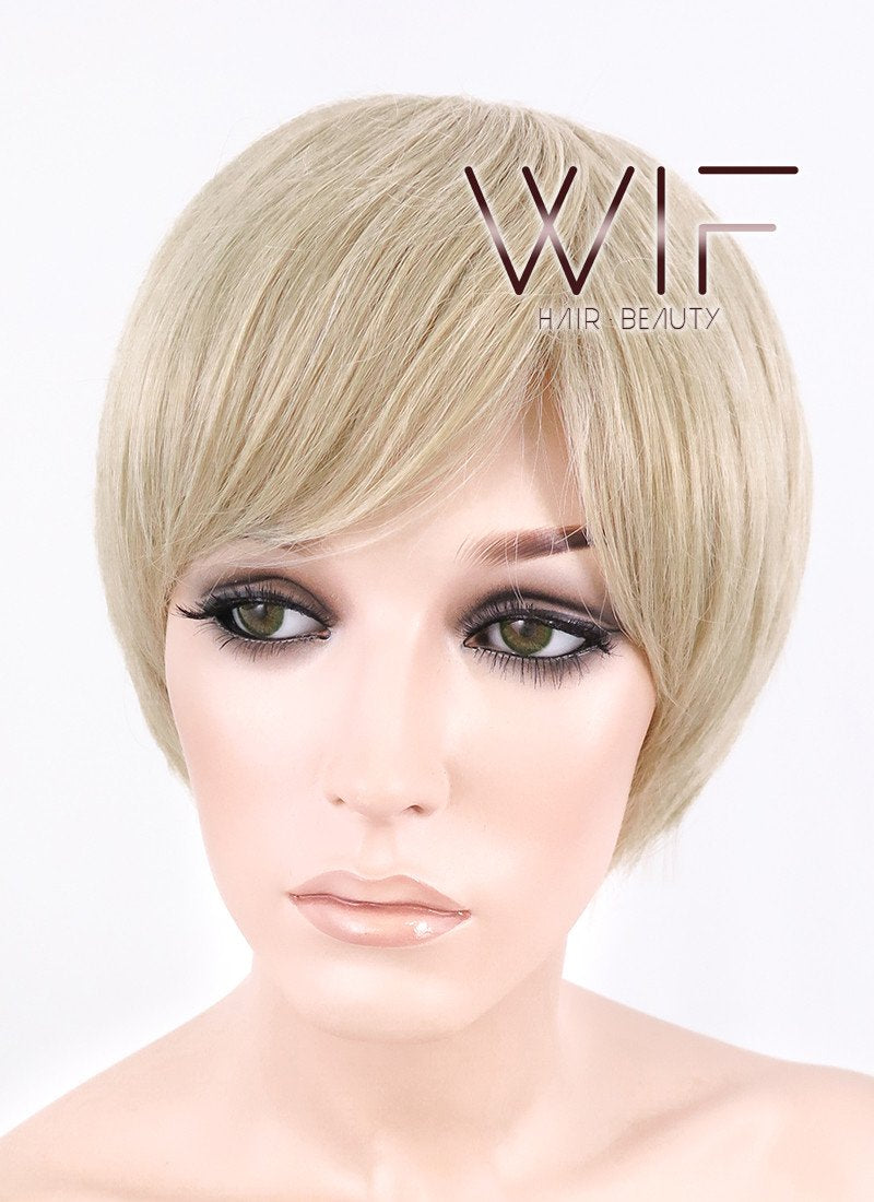 10" Straight Blonde Synthetic Wig FB14