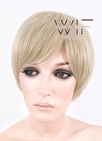 10" Straight Blonde Synthetic Wig FB14