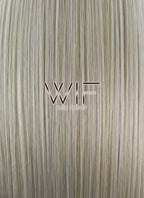 28" Long Wavy Ash Blonde Fashion Synthetic Hair Wig GM149