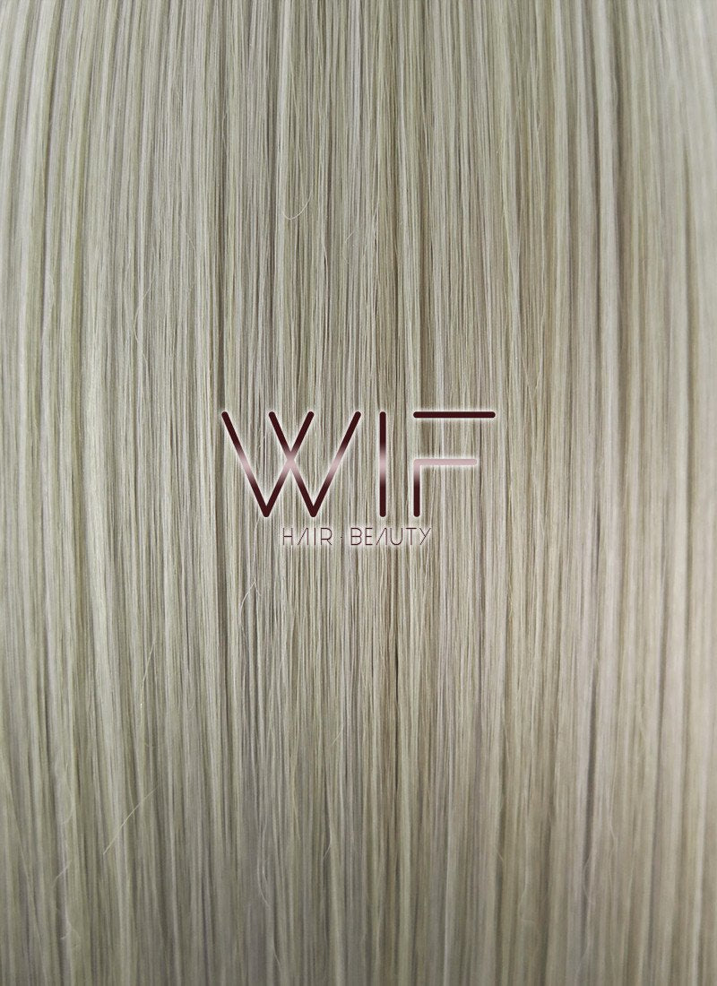 28" Long Wavy Ash Blonde Fashion Synthetic Hair Wig GM149