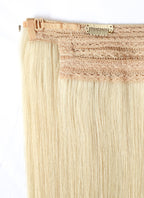 20" 180g Halo Natural Hair Flip-In Extensions