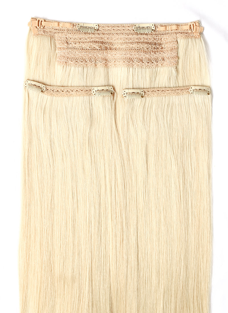 20" 180g Halo Natural Hair Flip-In Extensions