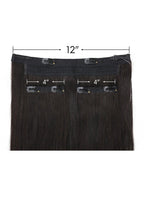 20" 180g Halo Natural Hair Flip-In Extensions - wifhair