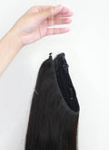 20" 180g Halo Natural Hair Flip-In Extensions - wifhair