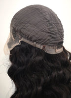 20" Long Curly Lace Front Remy Natural Hair Wig - wifhair
