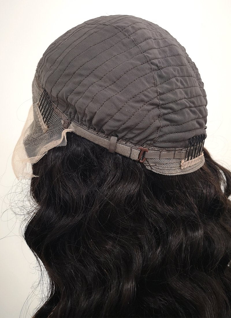 20" Long Curly Lace Front Remy Natural Hair Wig - wifhair