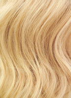 16" Long Curly Golden Blonde Lace Front Remy Natural Hair Wig HH049 - wifhair