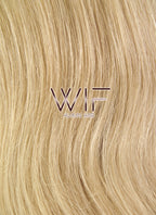 16" Long Wavy Honey Blonde Lace Front Remy Natural Hair Wig HH086