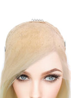 10" Medium Straight Bob Lace Front Remy Natural Hair Wig