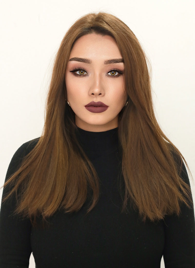 6" x 6.5" Silk Top With Weft Base Straight Virgin Hair Women Topper HT011
