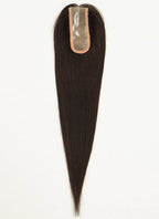 4.75" x 2" PU Top Base Straight Virgin Hair Women Topper HT019