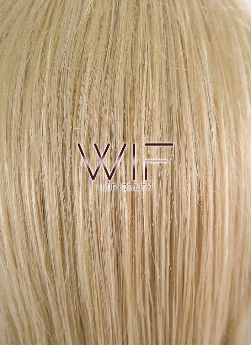 10" Straight Blonde Synthetic Wig KI14