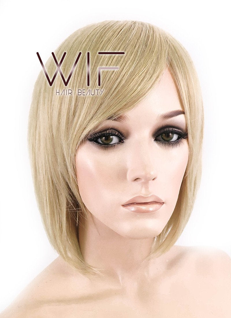 10" Straight Blonde Synthetic Wig KI14
