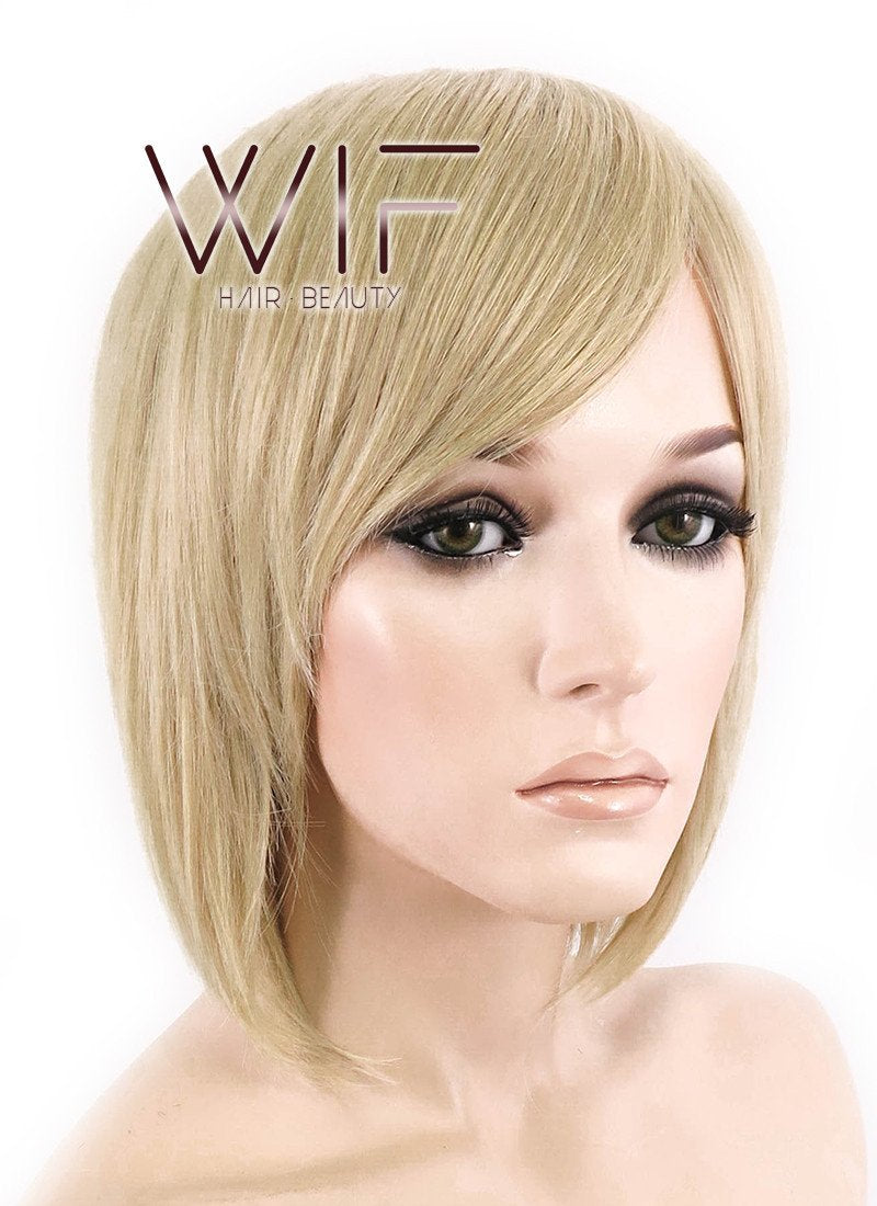 10" Straight Blonde Synthetic Wig KI14