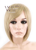 10" Straight Blonde Synthetic Wig KI14