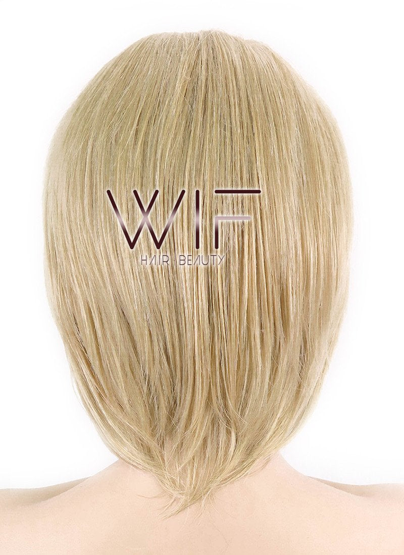 10" Straight Blonde Synthetic Wig KI14