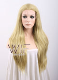 24" Straight Mixed Blonde Lace Front Synthetic Wig LF016