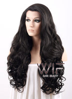 Natural Black Heat Resistant Lace Front Wig Kylie Jenner Inspired LF071