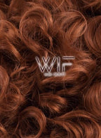 10" Wavy Reddish Brown Lace Front Synthetic Wig LF253