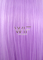 24" Straight Light Purple Lace Front Synthetic Wig LF322