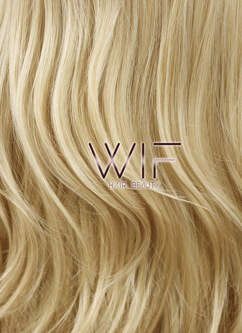 26" Wavy Blonde Lace Front Synthetic Wig LF323
