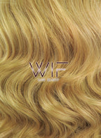 11" Short Curly Light Brown Lace Front Synthetic Hair Wig LF326