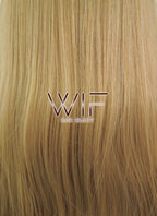 24" Long Straight Medium Blonde Lace Front Synthetic Hair Wig LF331