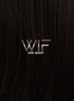 30" Long Straight Black Lace Front Synthetic Hair Wig