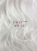 28" Wavy White Lace Front Synthetic Wig LF641B