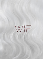 28" Wavy White Lace Front Synthetic Wig LF741C