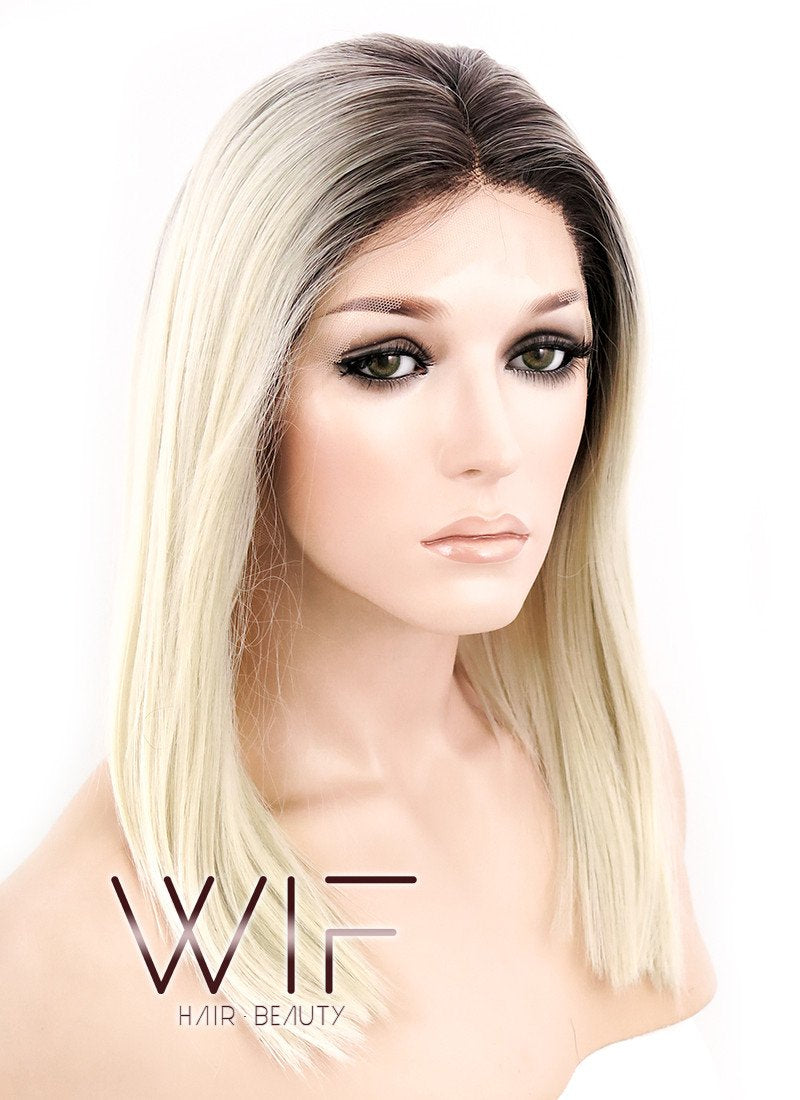 Charlize Theron Black Blonde Ombre Lace Front Wig LF770A 