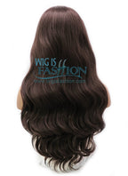 Miranda Kerr's Dark Brown Lace Front Synthetic Hair Wig LFB117